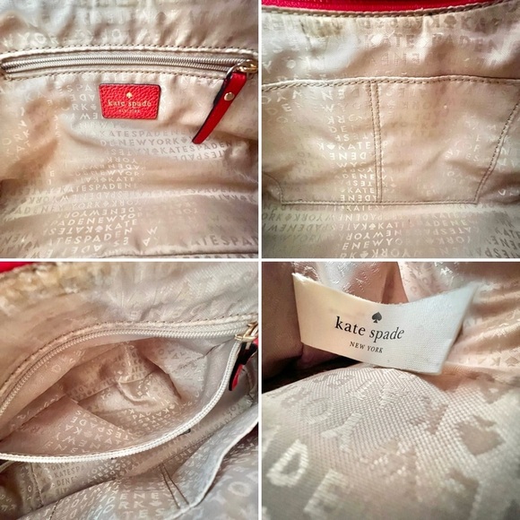 Kate Spade Berkshire Road Gabriella Red Currant
Pebbled Leather Crossbody - Picture 8 of 9